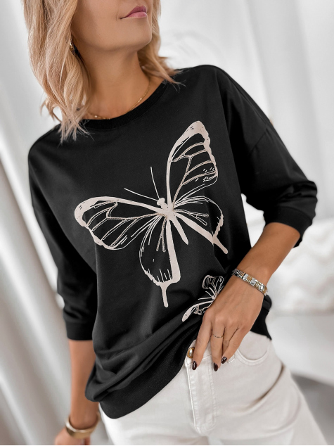 BLOUSE FIGARO NOIR