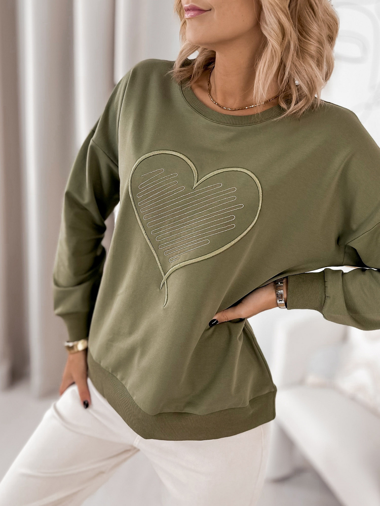 SWEATSHIRT OTTAVIA KHAKI