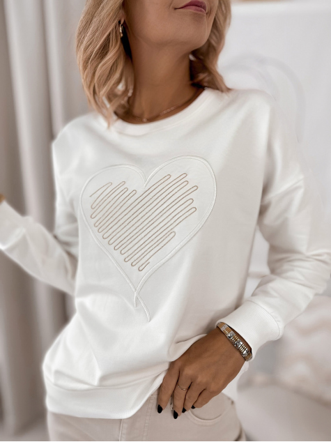 SWEATSHIRT OTTAVIA ECRU