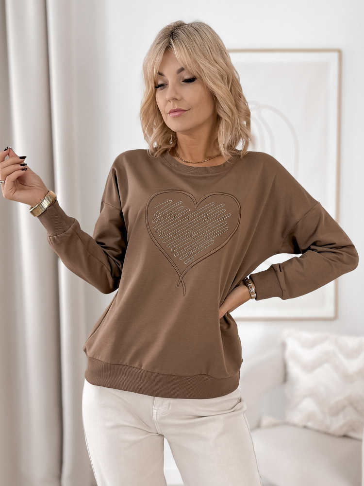 SWEATSHIRT OTTAVIA BRAUNE