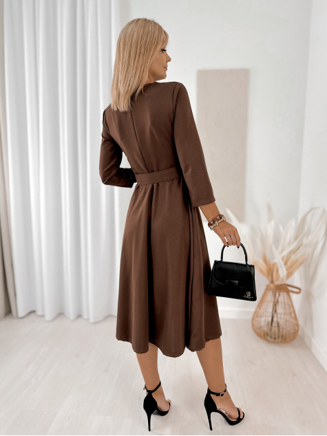 DRESS ALAMEDA BROWN