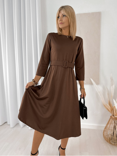 DRESS ALAMEDA BROWN