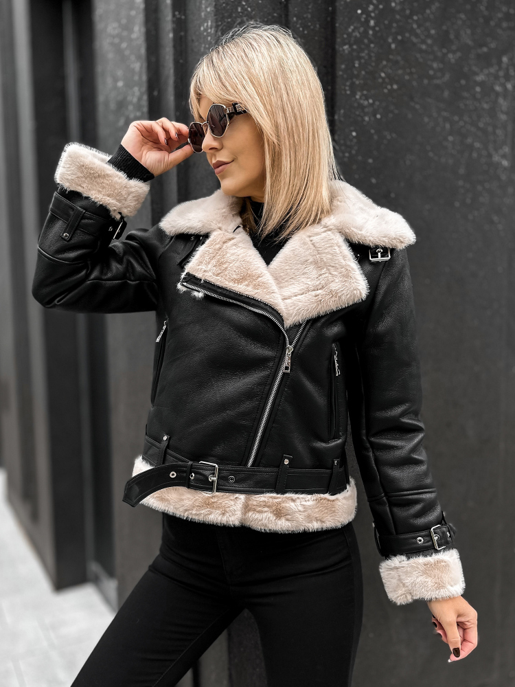 BUNDA ESTRELLA SHEEPSKIN ČERNÁ