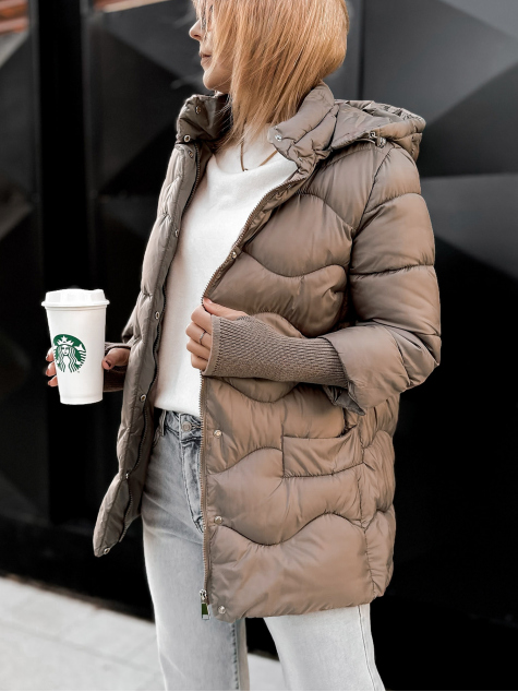 JACKE SKANE DUNKELBEIGE