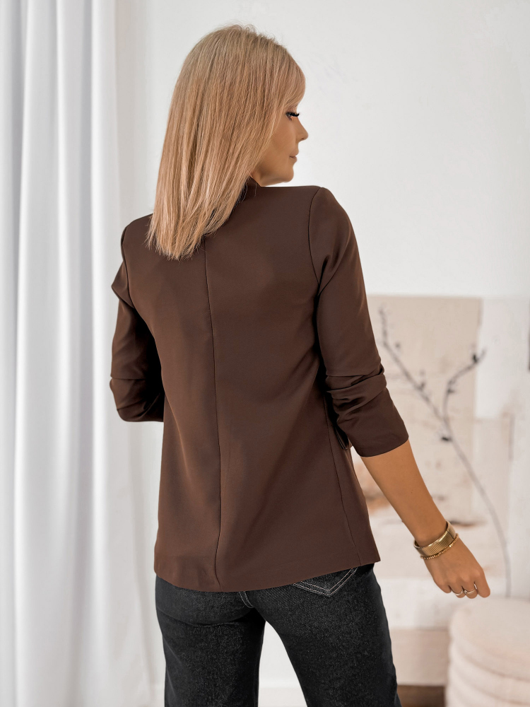 BLAZER CAPRI DARK BROWN