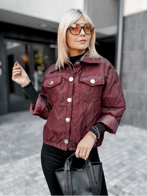 VESTE BRISBANE BORDEAUX