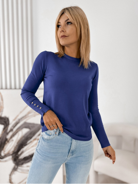 PULLOVER JUNRU KORNBLUMENBLAU