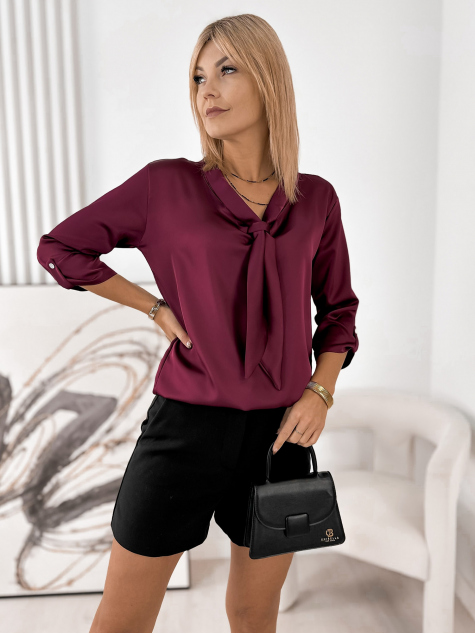 BLUZA ZINGARA BORDEAUX