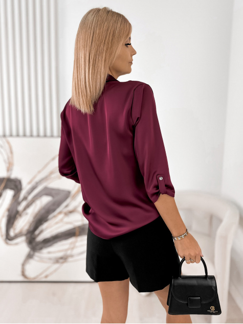BLUSE ZINGARA Bordeaux