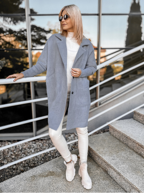 COAT ALPAKA REIL GREY