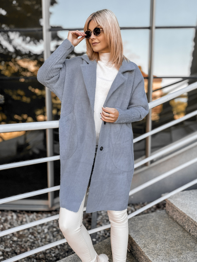 COAT ALPAKA REIL GREY