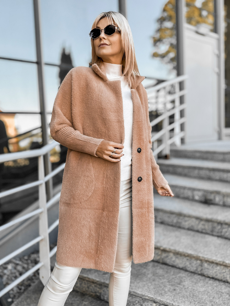 COAT ALPAKA REIL CARAMEL
