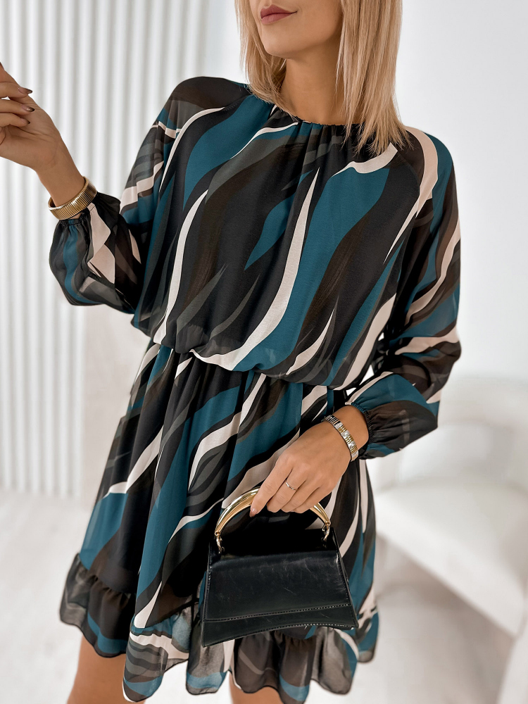 DRESS DEIDRE TEAL