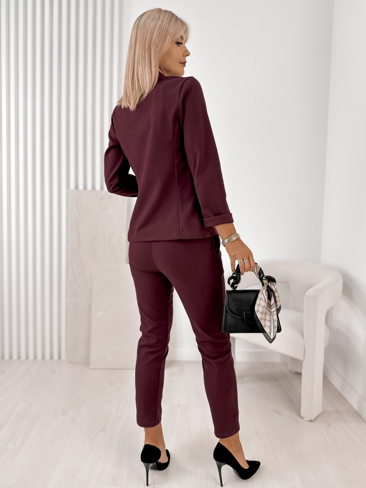 SET RENFRI BURGUNDY
