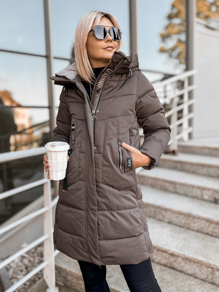 VESTE VISENYA BRUN