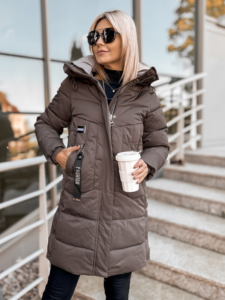 VESTE VISENYA BRUN