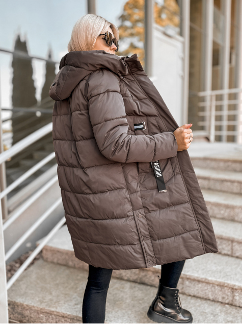 VESTE VISENYA BRUN