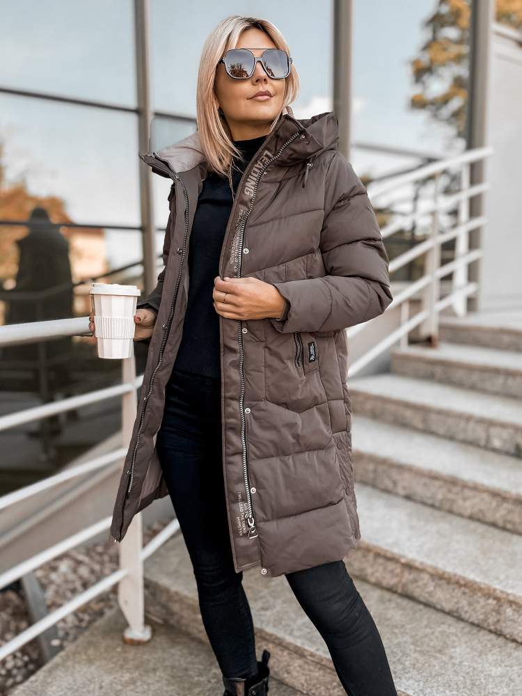 VESTE VISENYA BRUN