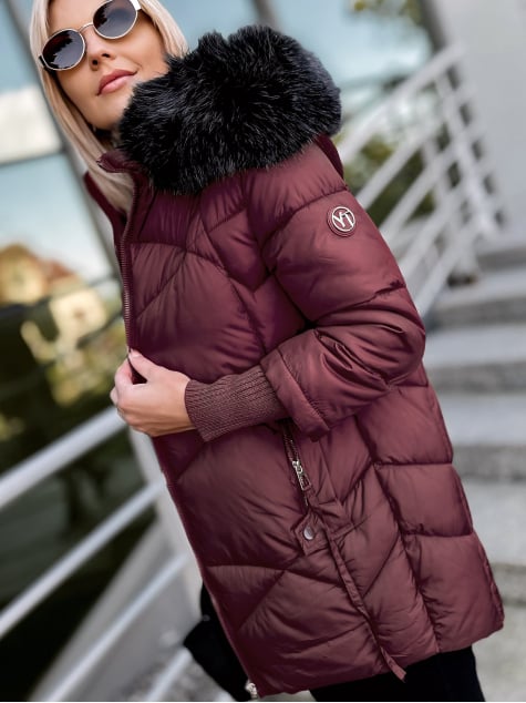 JACKET COEN BURGUNDY