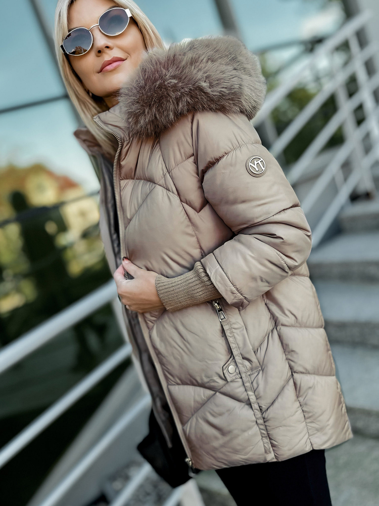 JACKE COEN DUNKELBEIGE