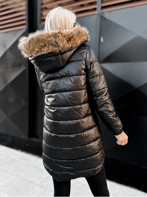 VESTE REVERSIBLE SUELIA VERT-NOIR