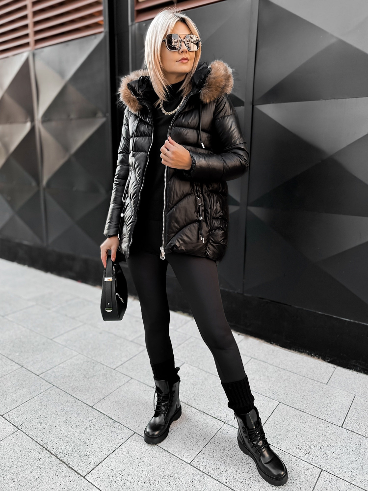 MANTEAU OPIAM NOIR