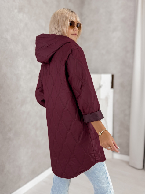 JACKET FJORDEN BURGUNDY