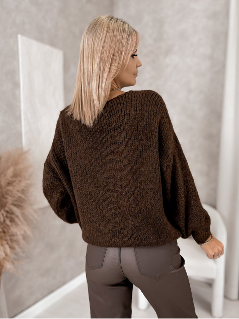 SWEATER CASPIAN BROWN