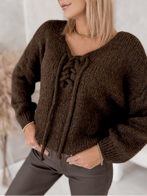 SWEATER CASPIAN BROWN