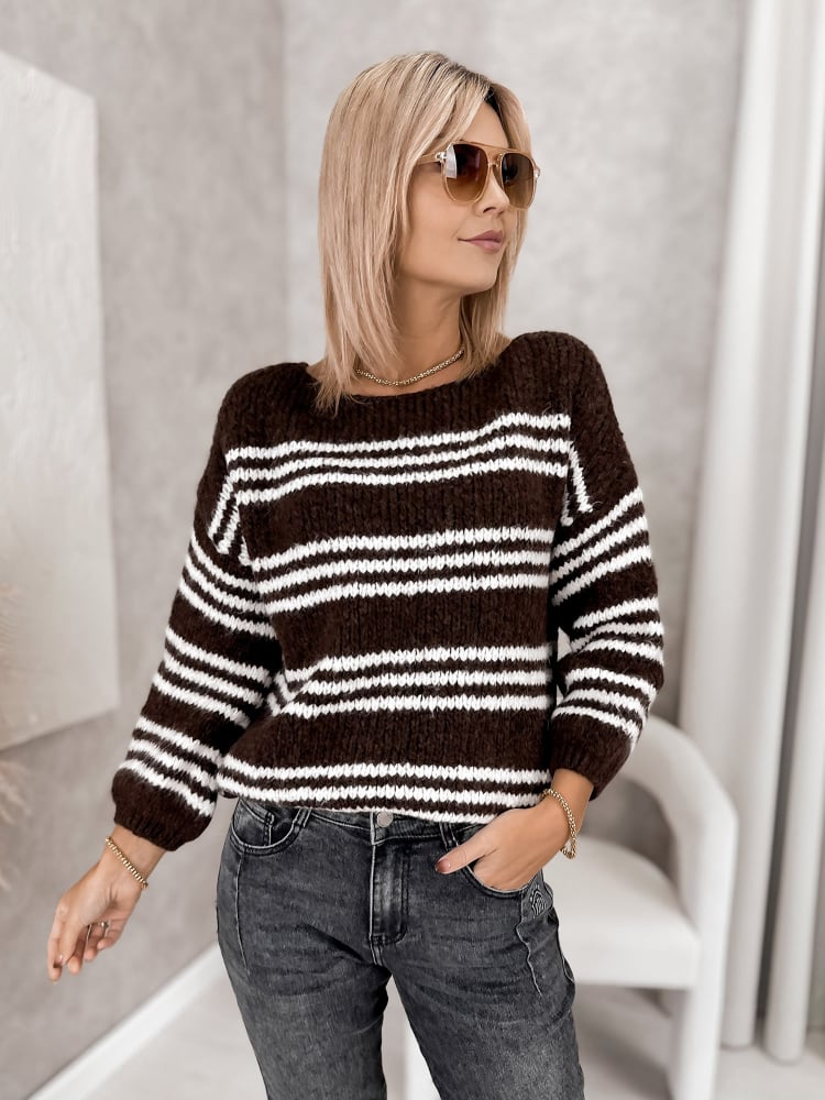 SWEATER RILIAN BROWN