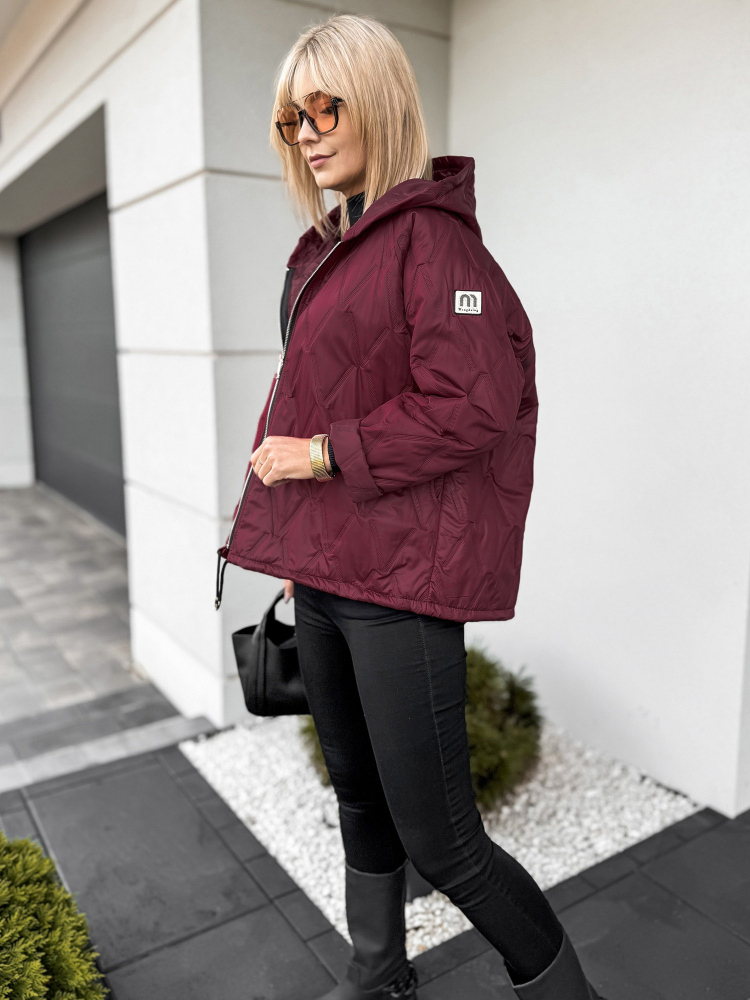 VESTE ELINOR BORDEAUX