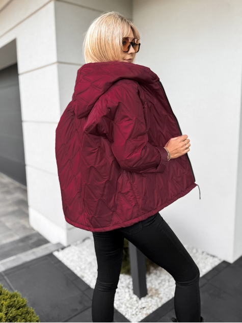 VESTE ELINOR BORDEAUX
