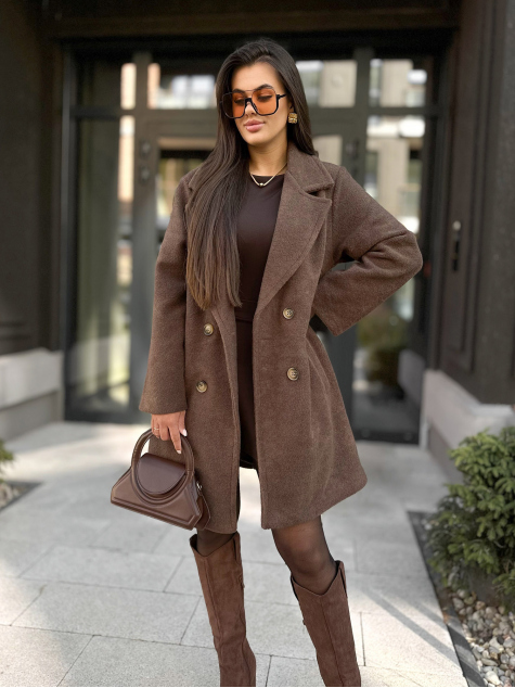 MANTEAU DÉCKERDE BRUN