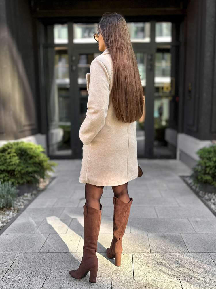 MANTEAU DÉCKERDE BEIGE