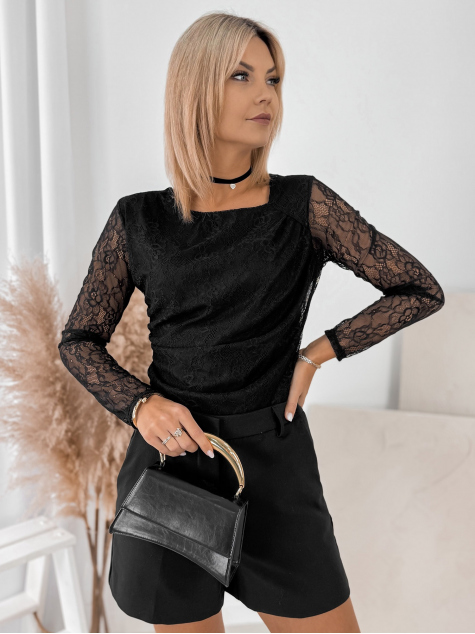 BLUSE FESTINA SCHWARZ