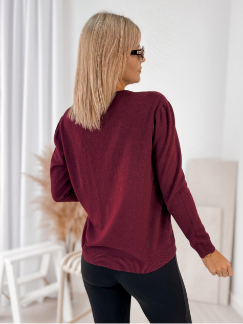 SWEATER ARTEMIS BURGUNDY