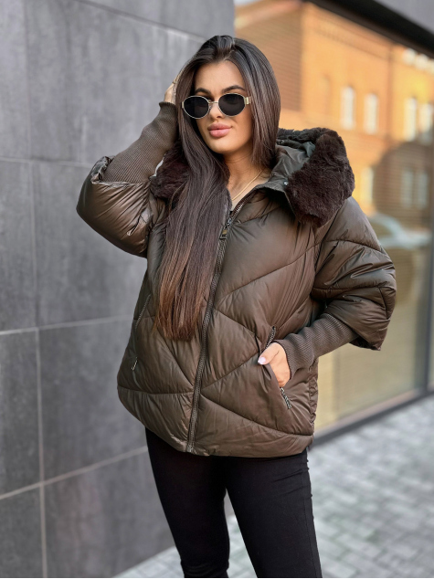 VESTE ROCINANTE BRUN