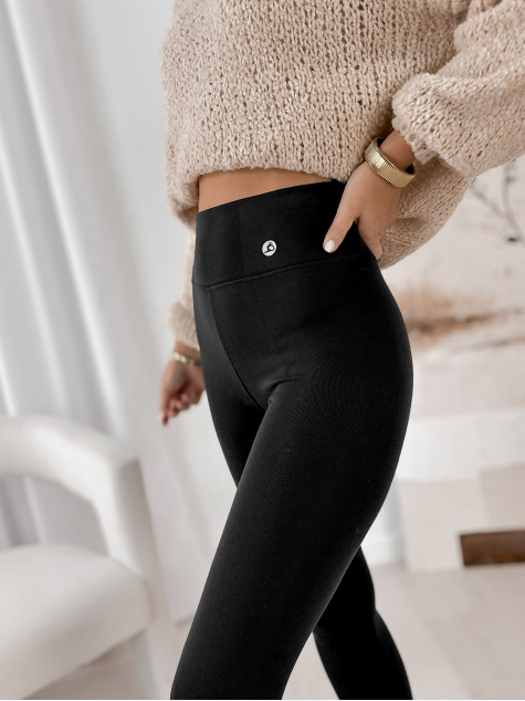 LEGGINGS SZIGETELT ANSELMO FEKETE