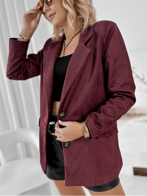 BLAZER REMEDIOS BORDEAUX