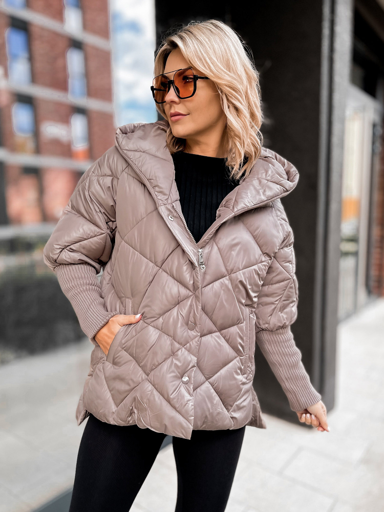 VESTE LISBETH BEIGE FONCÉ