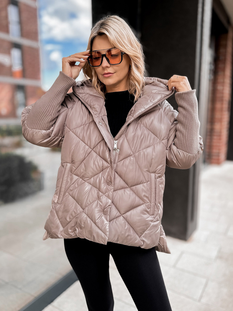 JACKET LISBETH DARK BEIGE