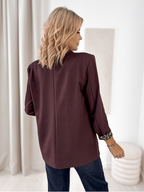 BLAZER ALDERLY BURGUNDY