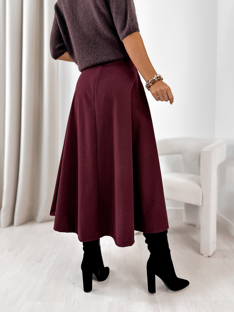 SKIRT TOVE BURGUNDY