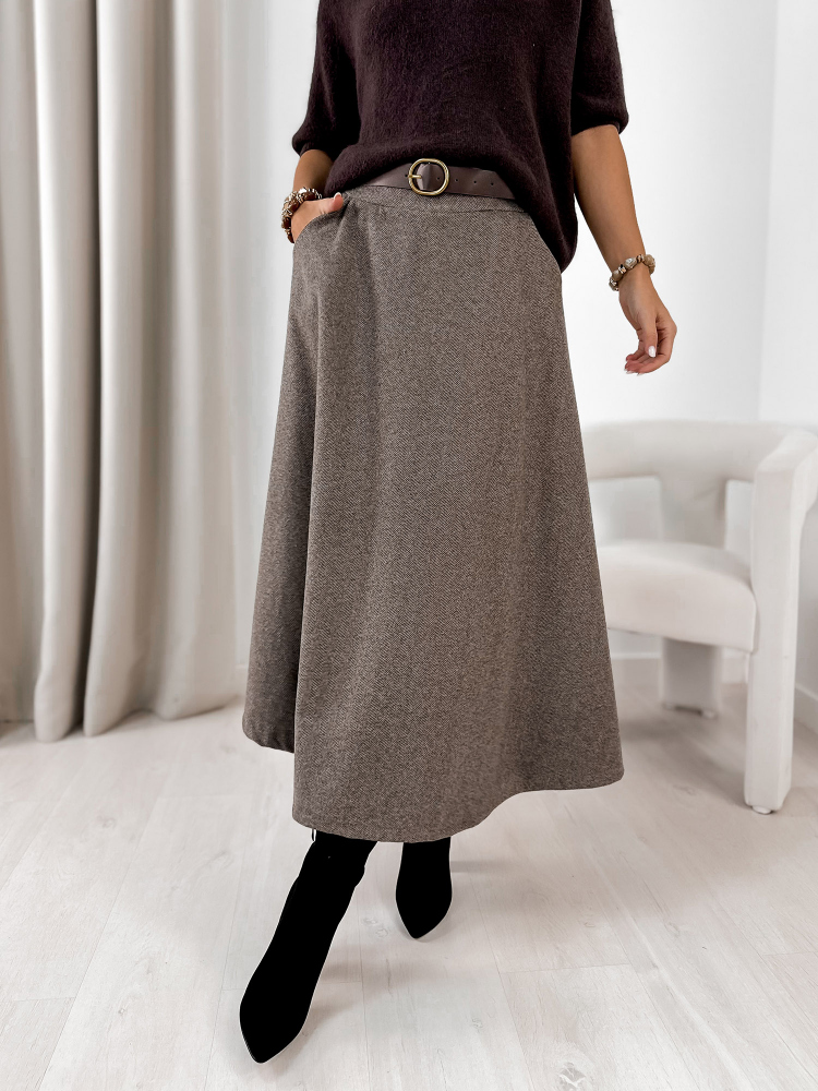 ROCK TOVE DUNKELBEIGE