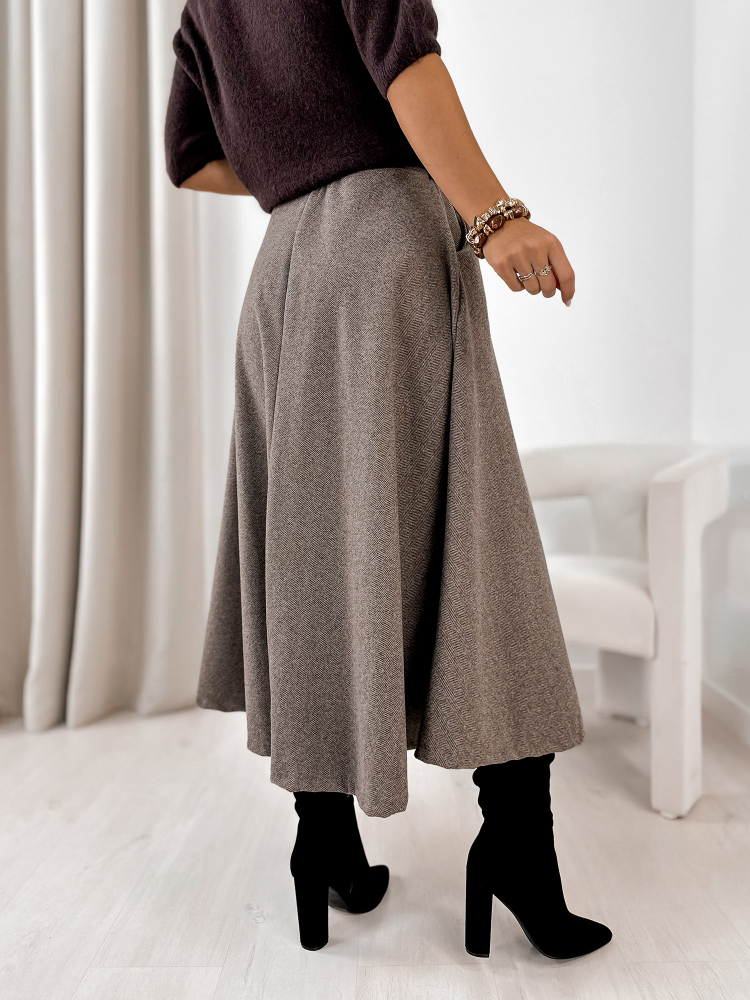 ROCK TOVE DUNKELBEIGE
