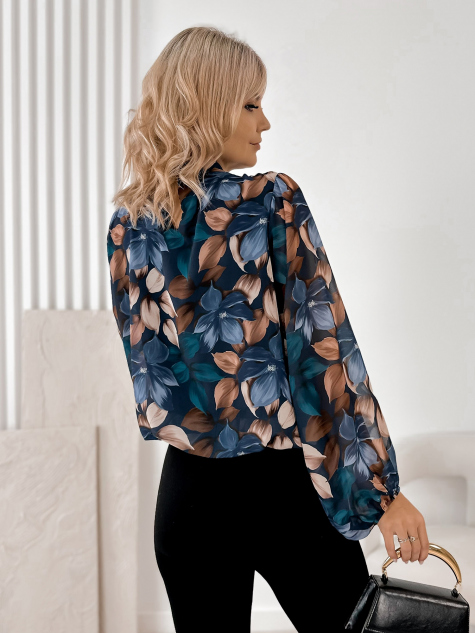 BLOUSE BONNY BLEU MARINE
