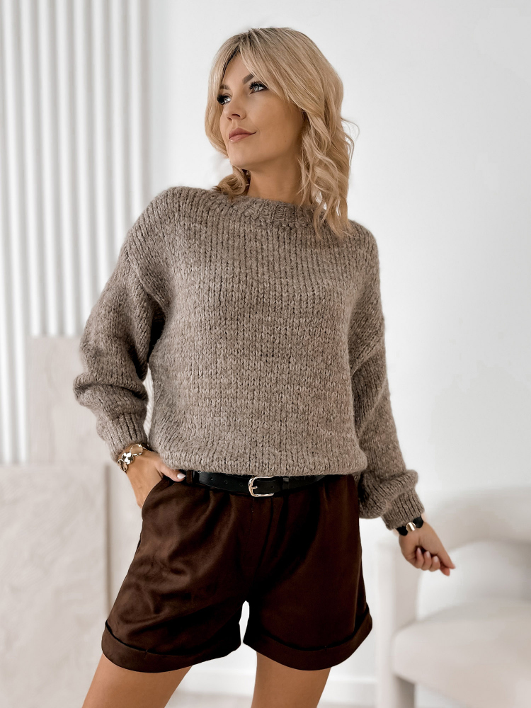 PULLOVER OPHIR DUNKELBEIGER