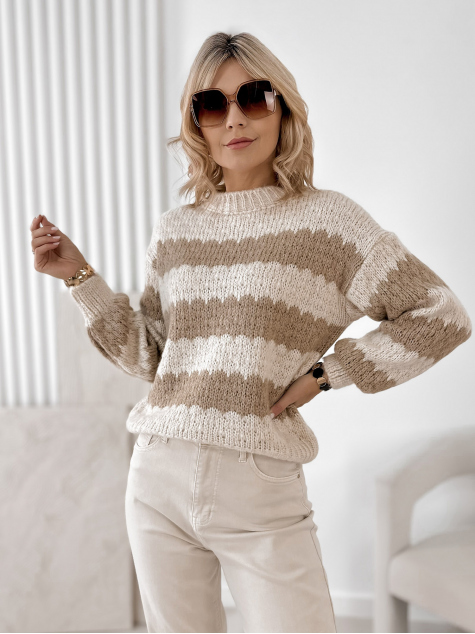 SWEATER FOYLE BEIGE
