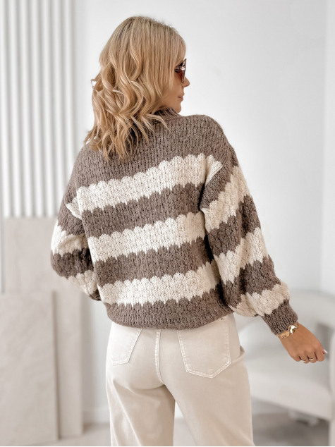 PULLOVER FOYLE DUNKELBEIGER