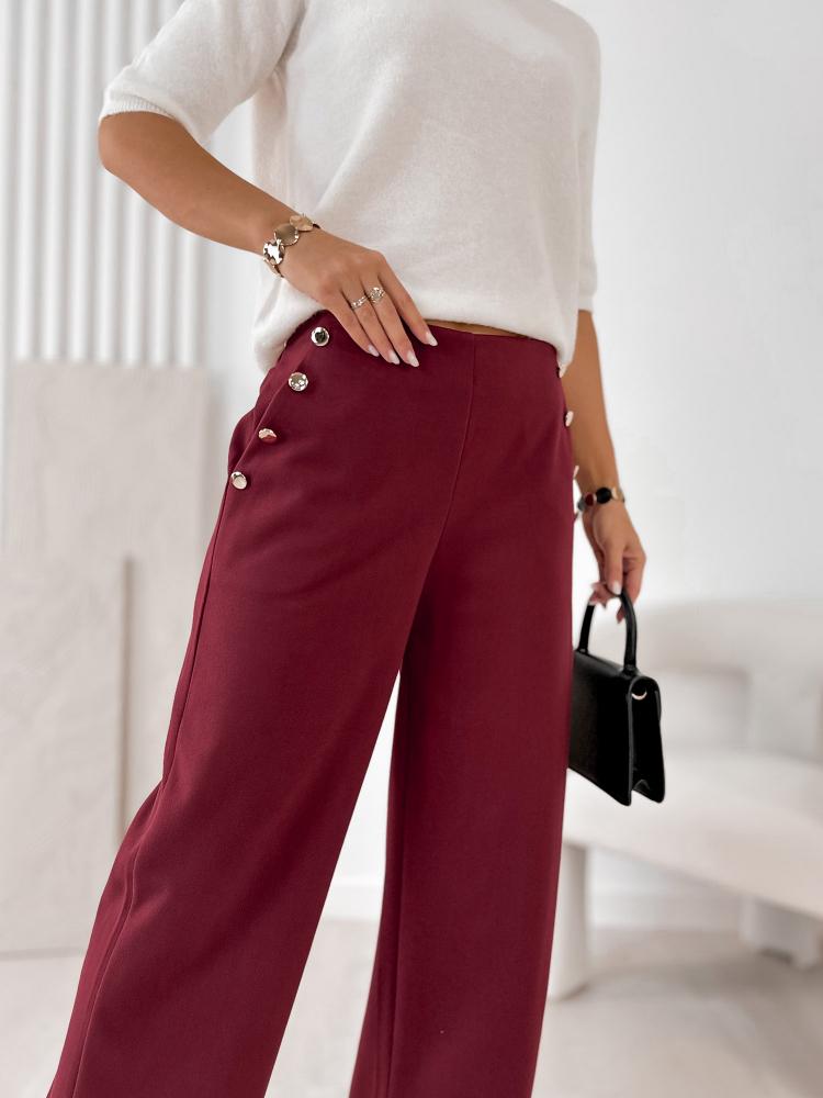 PANTALON SEVERIN BORDEAUX